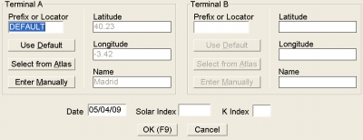 Fig.6. Captación de datos para predicción en pantalla