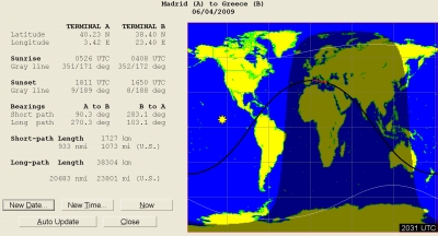 Fig.9. Mapa rectangular